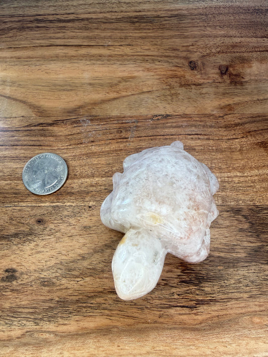 Pink Amethyst SeaTurtle