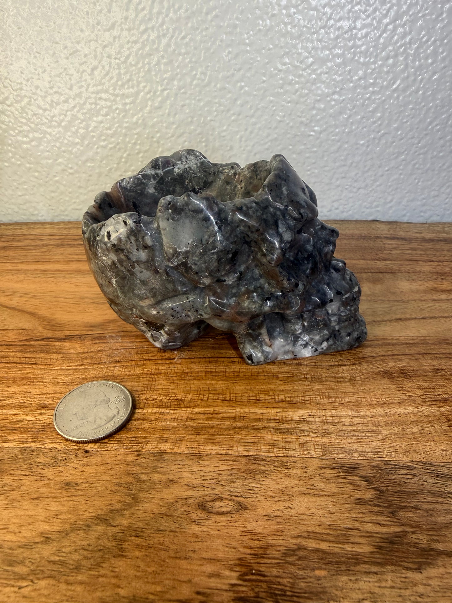 Yooperlite Skull Bowl